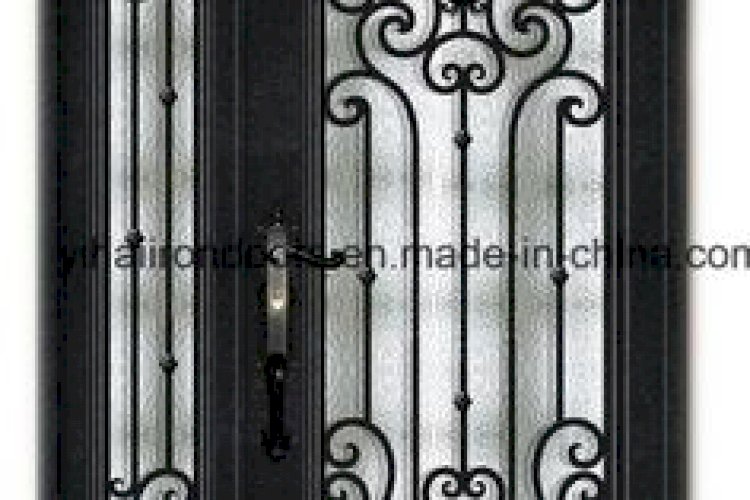 Getting a steel door. 