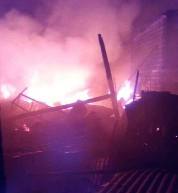 Fire Breaks Out in Gikomba Market Again